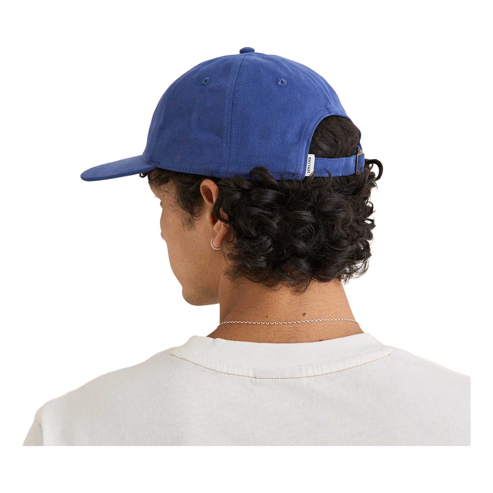 Essential Brushed Twill Cap | Men's Rhythm 0126MHW01-BLU-U Caps & Hats One Size / Blue