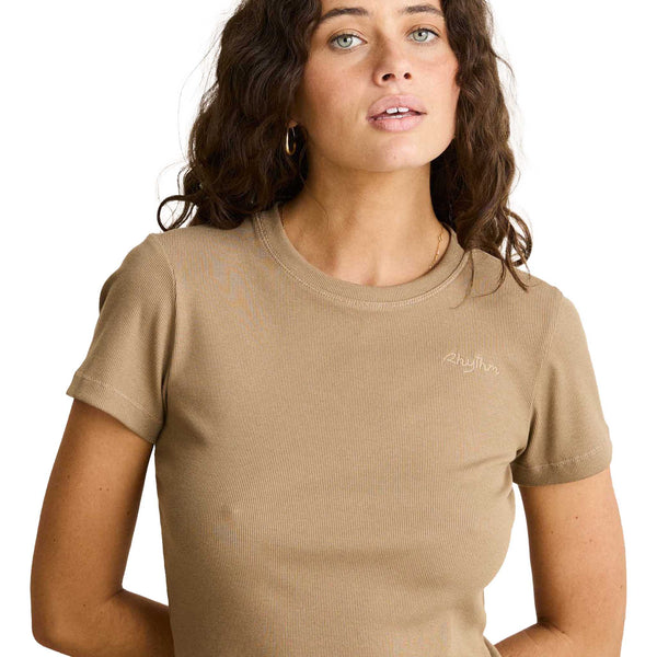 Everyday Rib Tee | Women's Rhythm Men's Tees