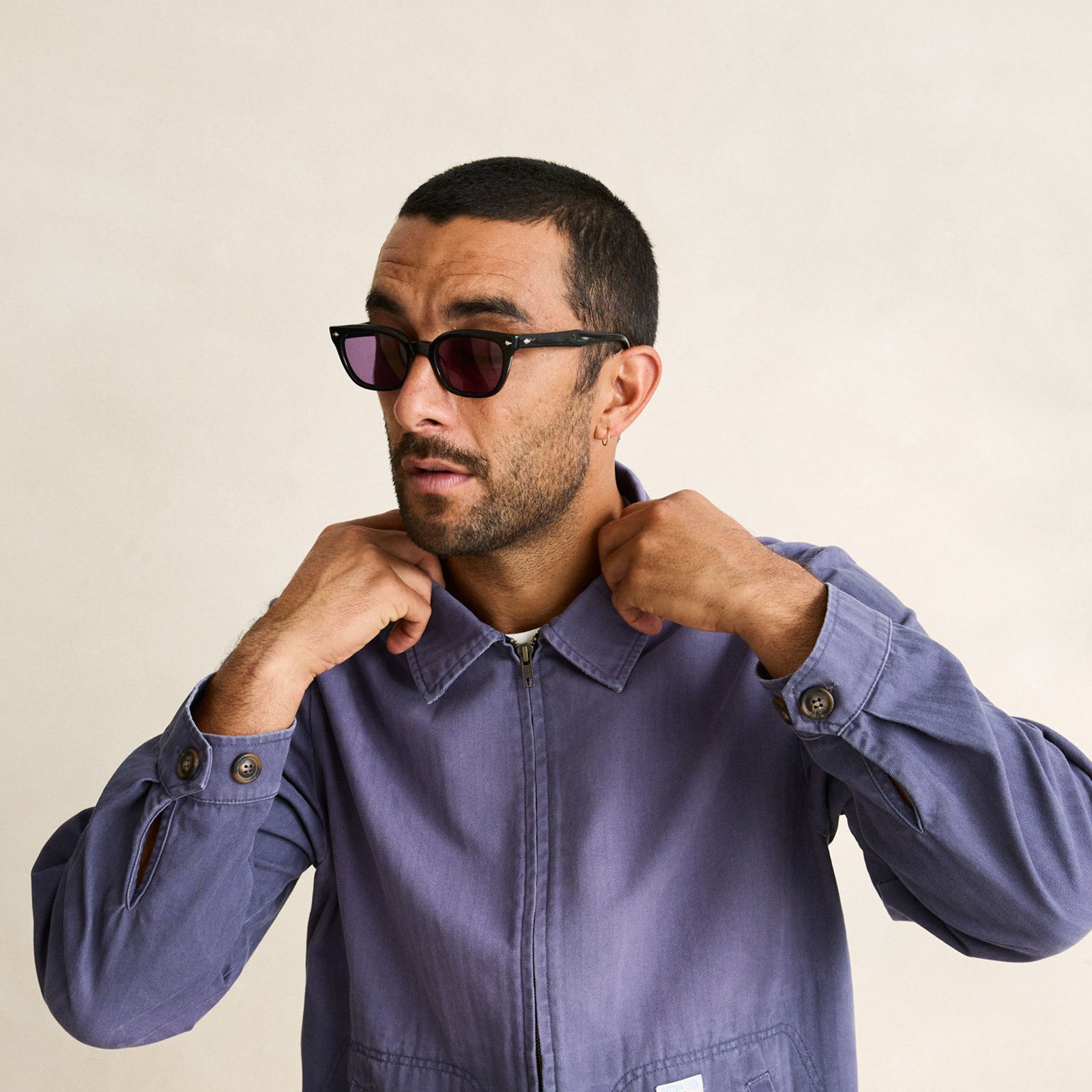 Herringbone Sun Wash Jacket Rhythm Men's Jackets