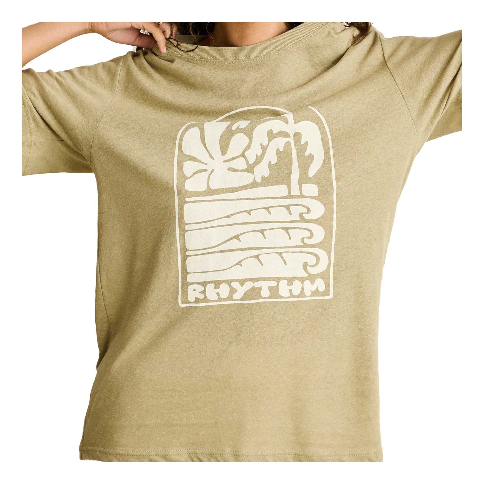 Palm And Sun Oversized Tee | Women's Rhythm Women's Tees