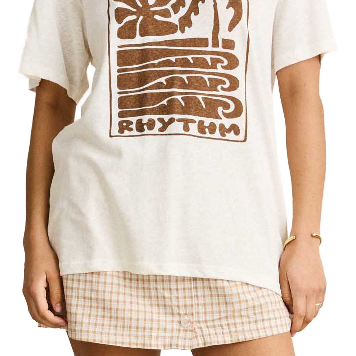 Palm And Sun Oversized Tee | Women's Rhythm Women's Tees