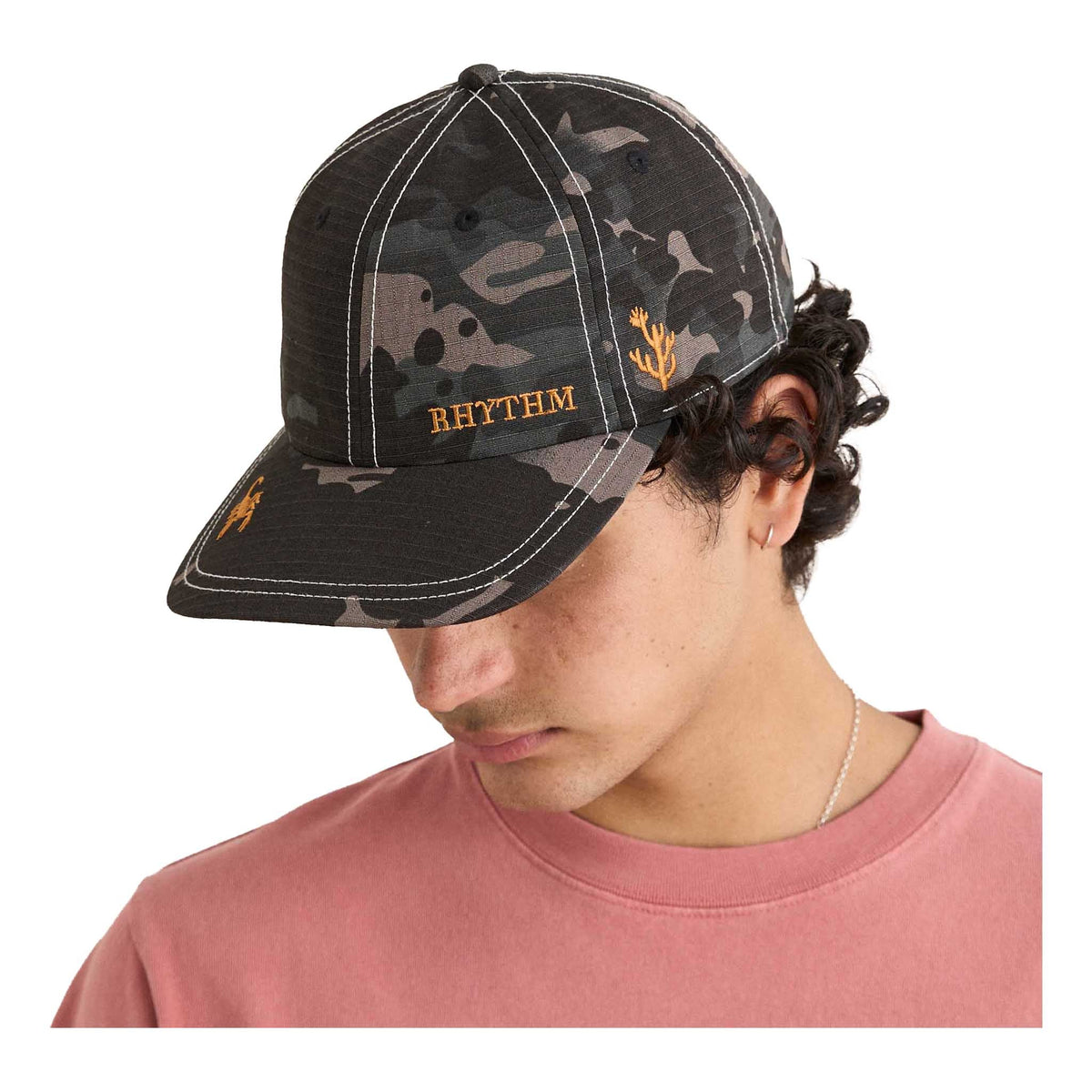 San Miguel Ripstop Cap | Men's Rhythm 0126MHW14-CMO-U Caps &amp; Hats One Size / Camo