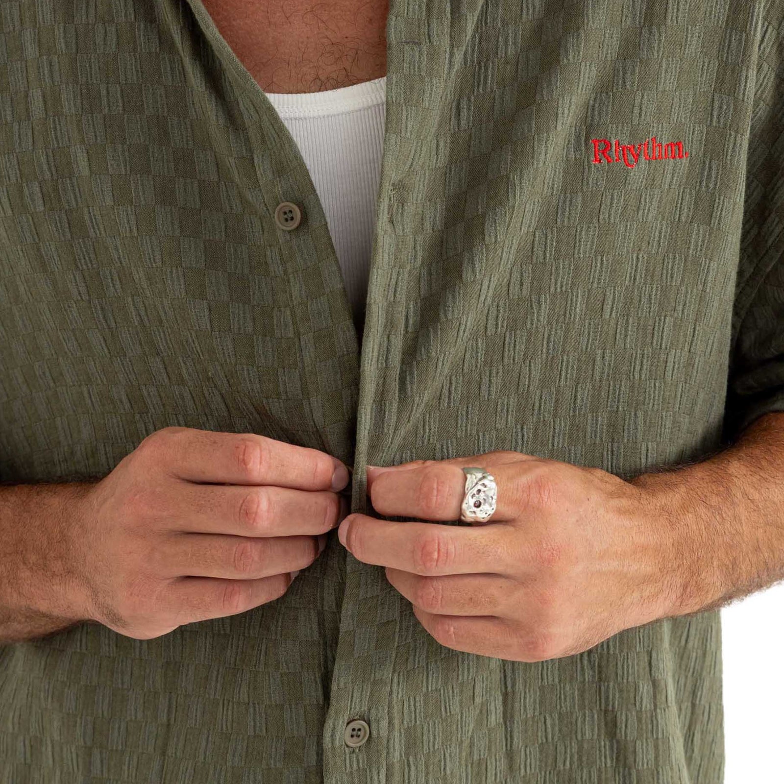 Wash Check Relaxed Shirt | Men's Rhythm Men's Shirts