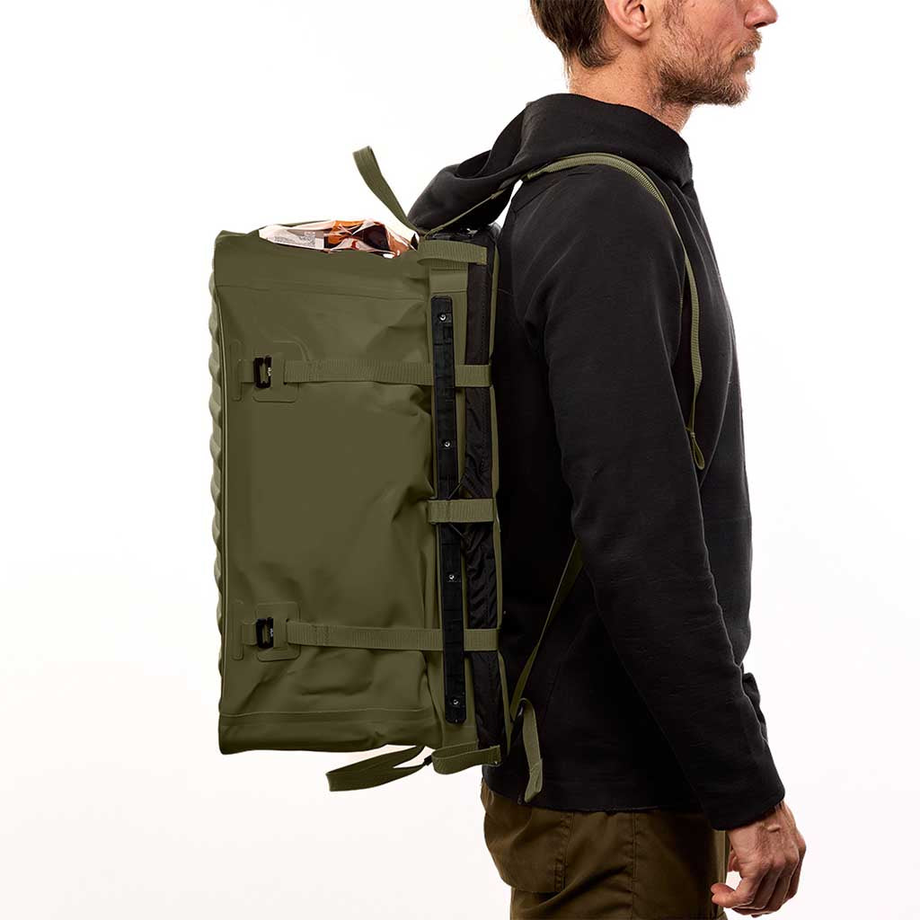 RUX 70L | Tri-Fold Lid RUX PK0122-70G Camp Storage Boxes 70L / Green