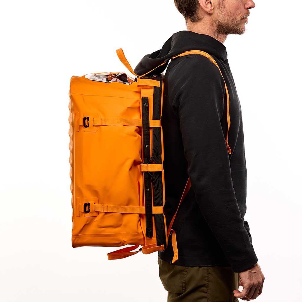 RUX 70L | Tri-Fold Lid RUX PK0124-70OR Camp Storage Boxes 70L / Orange