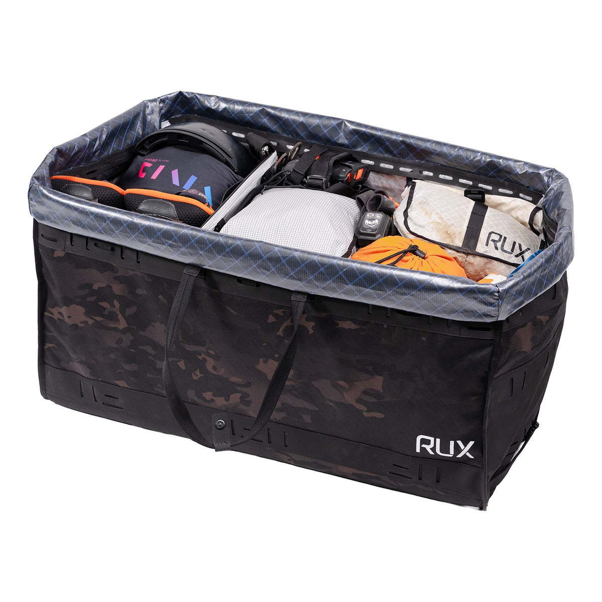 RUX Duffle Box 55L RUX PK0126-D55MCB-Plus Duffle Bags 55L / MultiCam Black