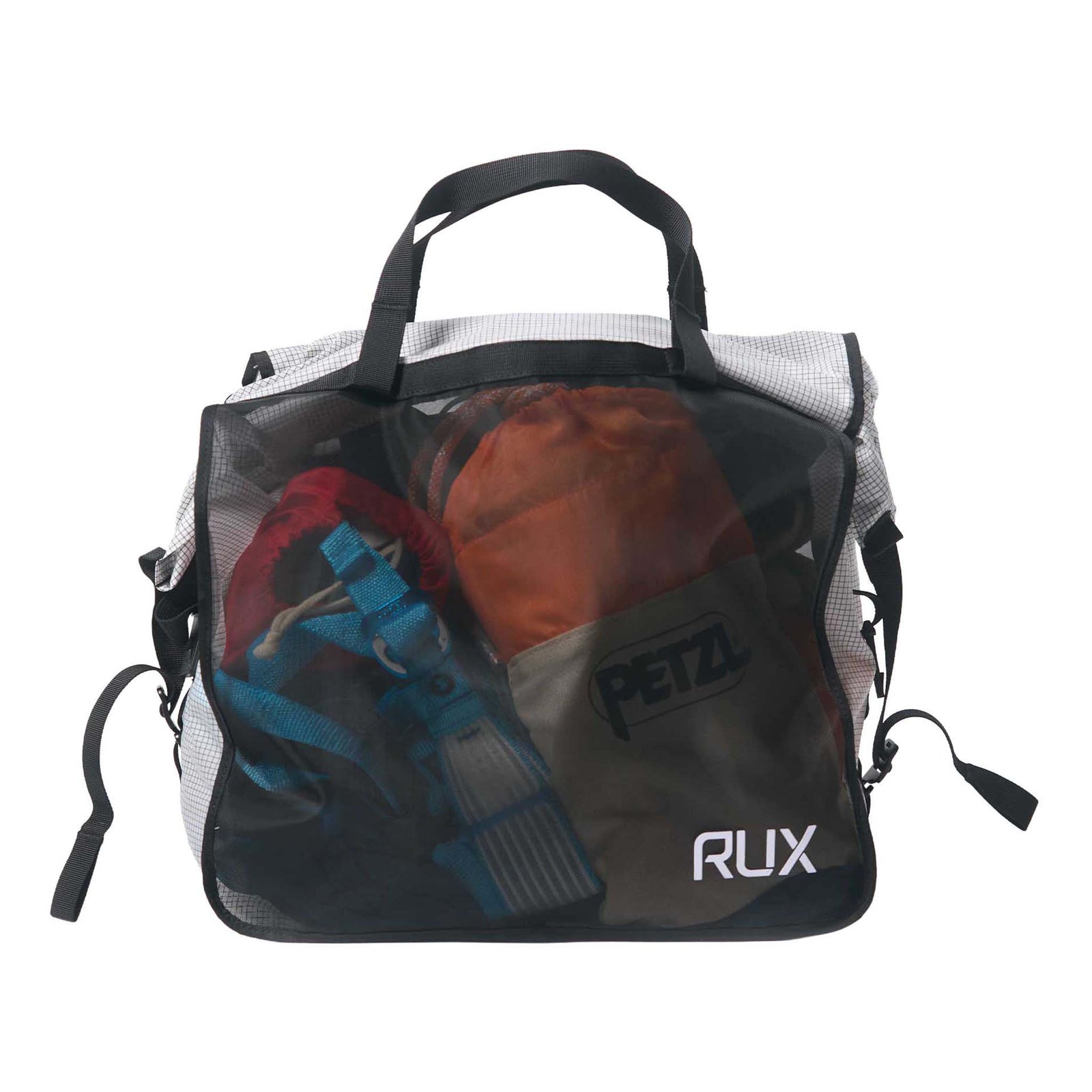 RUX Packing Bag 20L Mesh RUX PK0824-A33M Camp Storage Bags 20L / White With Black Grid