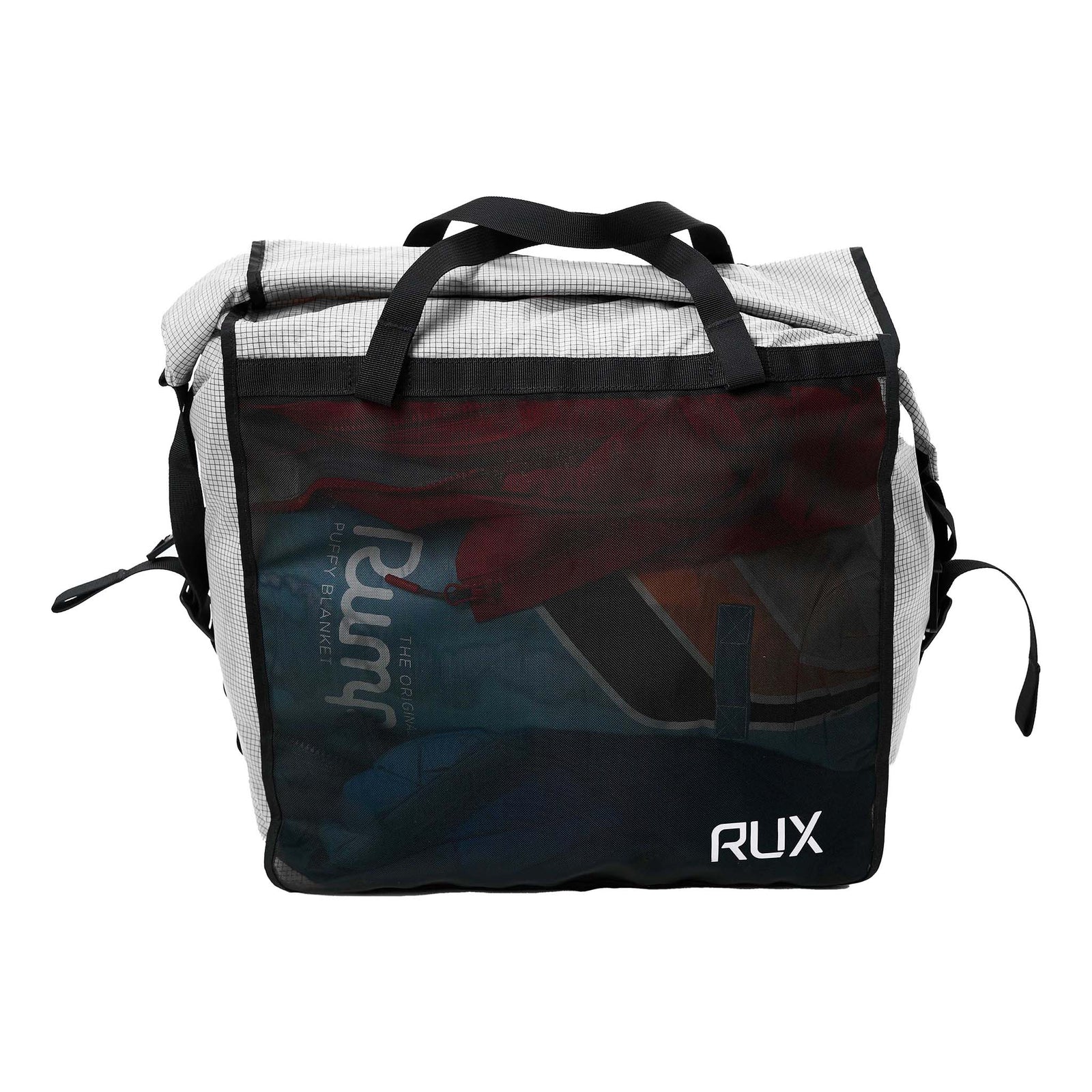 RUX Packing Bag 20L Mesh RUX PK0824-A33M Camp Storage Bags 20L / White With Black Grid
