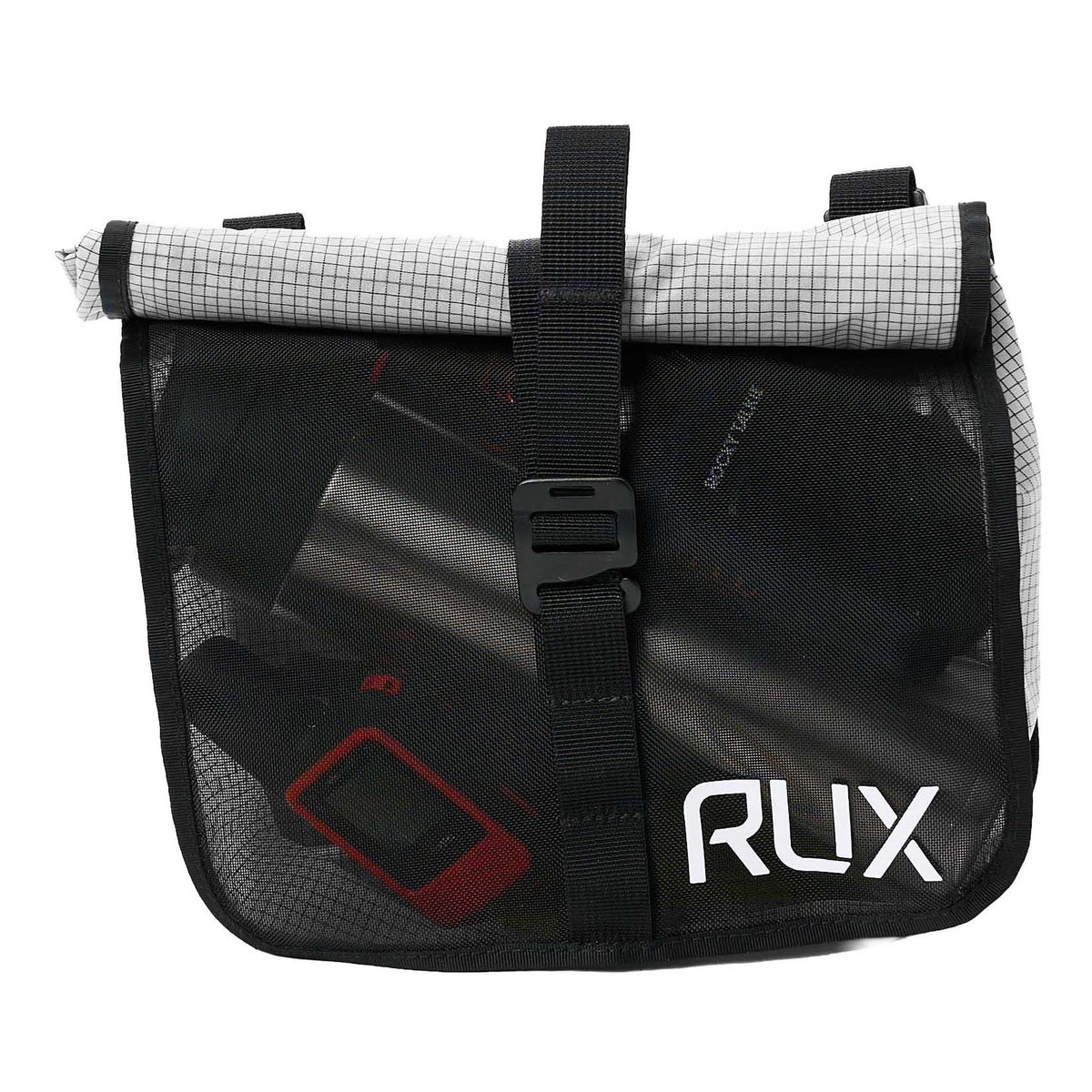 RUX Packing Pocket 2L Mesh RUX PK0824-A35M Camp Storage Bags 2L / White With Black Grid