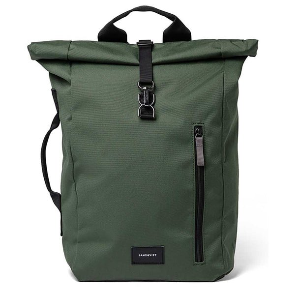 Dante Vegan Sandqvist SQA2398 Backpacks 16L / Dawn Green/Black Webbing