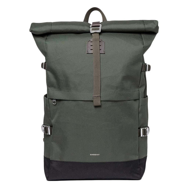 Icon Rolltop Backpack Sandqvist 251404606 Backpacks 23L / Dawn Green