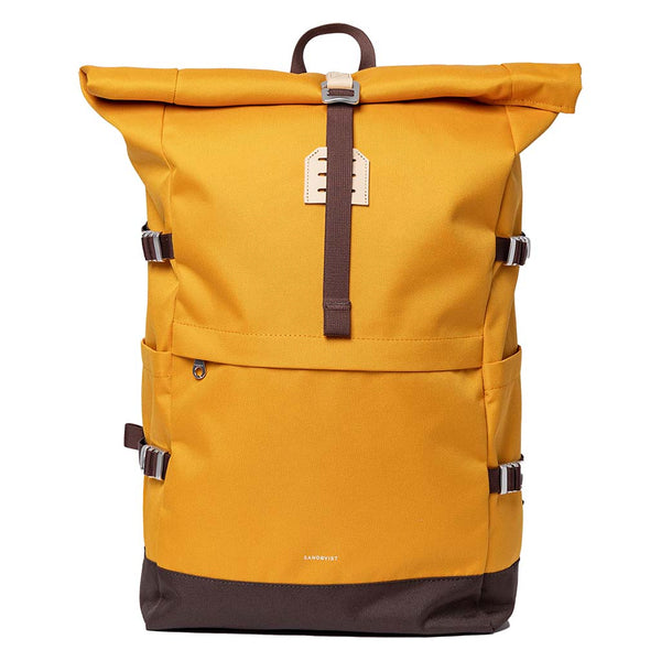 Icon Rolltop Backpack Sandqvist 251305701 Backpacks 26L / Golden Yellow