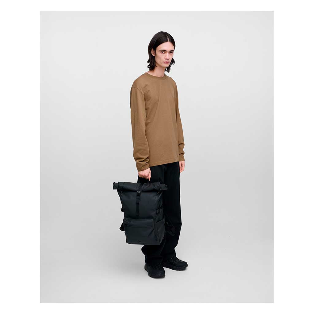 Stream Rolltop Backpack L Sandqvist 257505999 Backpacks 34L / Black