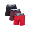 Essential Performance Mesh Boxer Brief Fly | 3 Pack SAXX Underwear Men's Underwear