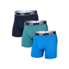 Essential Performance Mesh Boxer Brief Fly | 3 Pack SAXX Underwear Men's Underwear