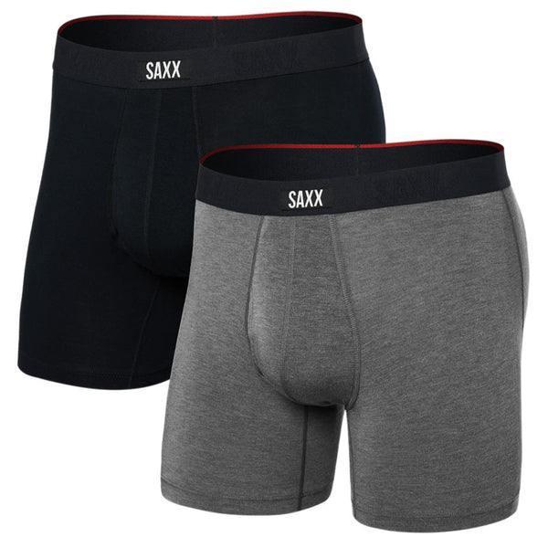 Vibe Xtra Boxer Brief Fly 2 Pack SAXX Underwear Men's Underwear