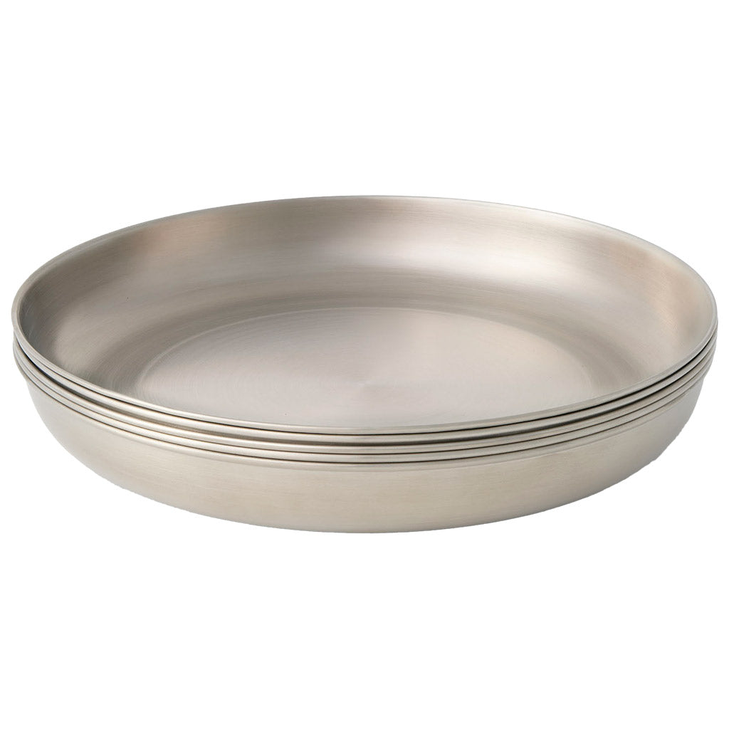 Detour Stainless Steel Plate Sea to Summit ACK039021-660303 Plates 1L / Bombay Brown/Stainless