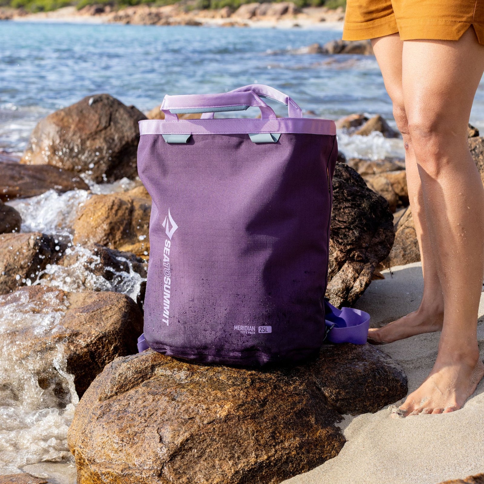 Meridian Waterproof Tote Pack Sea to Summit 59405 Tote Bags 25L / Nightshade
