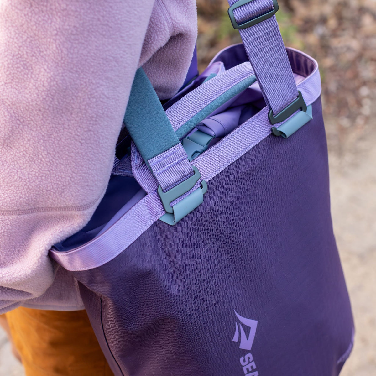 Meridian Waterproof Tote Pack Sea to Summit 59406 Tote Bags 25L / Purple