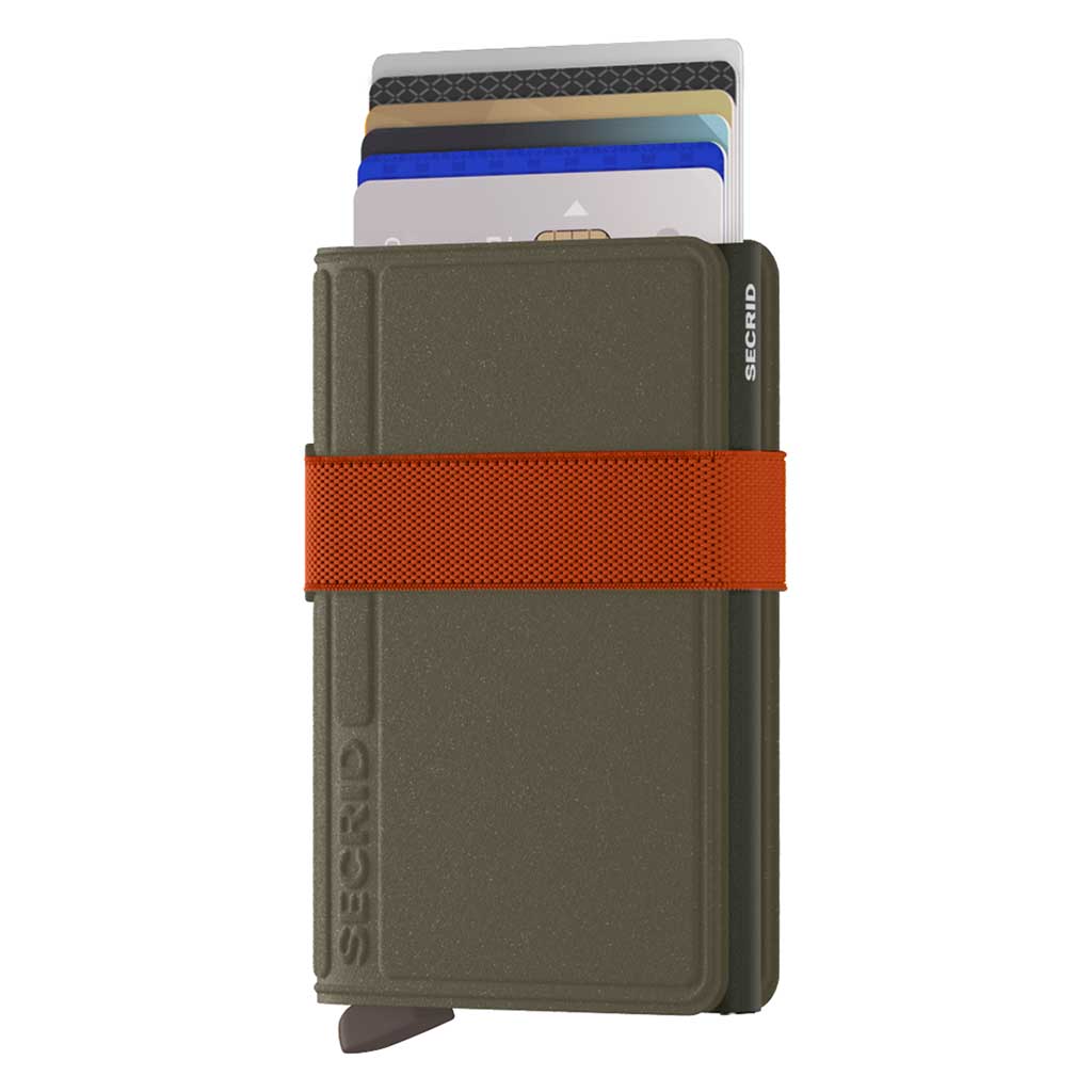 Bandwallet LIBA Secrid bli-green-orange Wallets One Size / Green/Orange