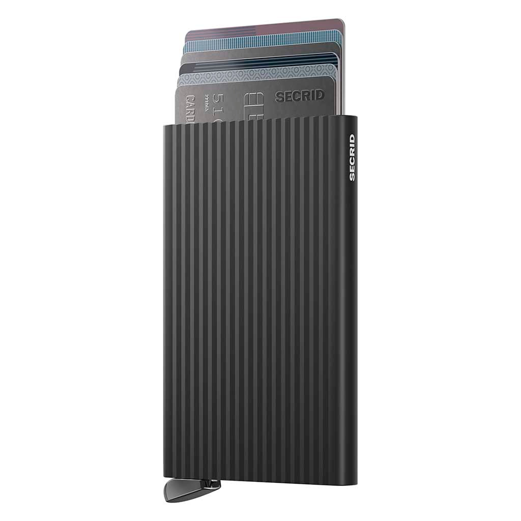 Cardprotector+ Fluted Secrid cfl-black+ Wallets One Size / Fluted Black