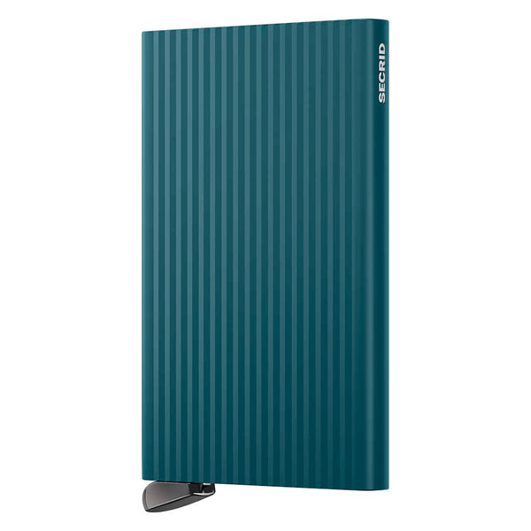 Cardprotector+ Fluted Secrid cfl-teal+ Wallets One Size / Fluted Teal