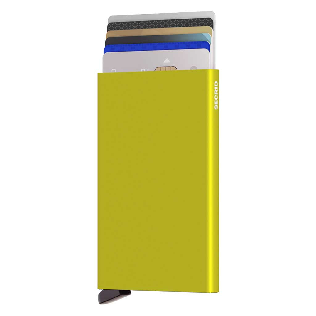 Cardprotector Secrid c-lime Wallets One Size / Lime