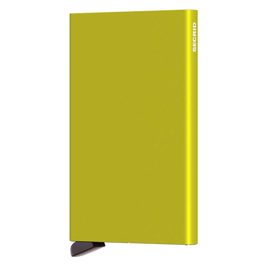 Cardprotector Secrid c-lime Wallets One Size / Lime