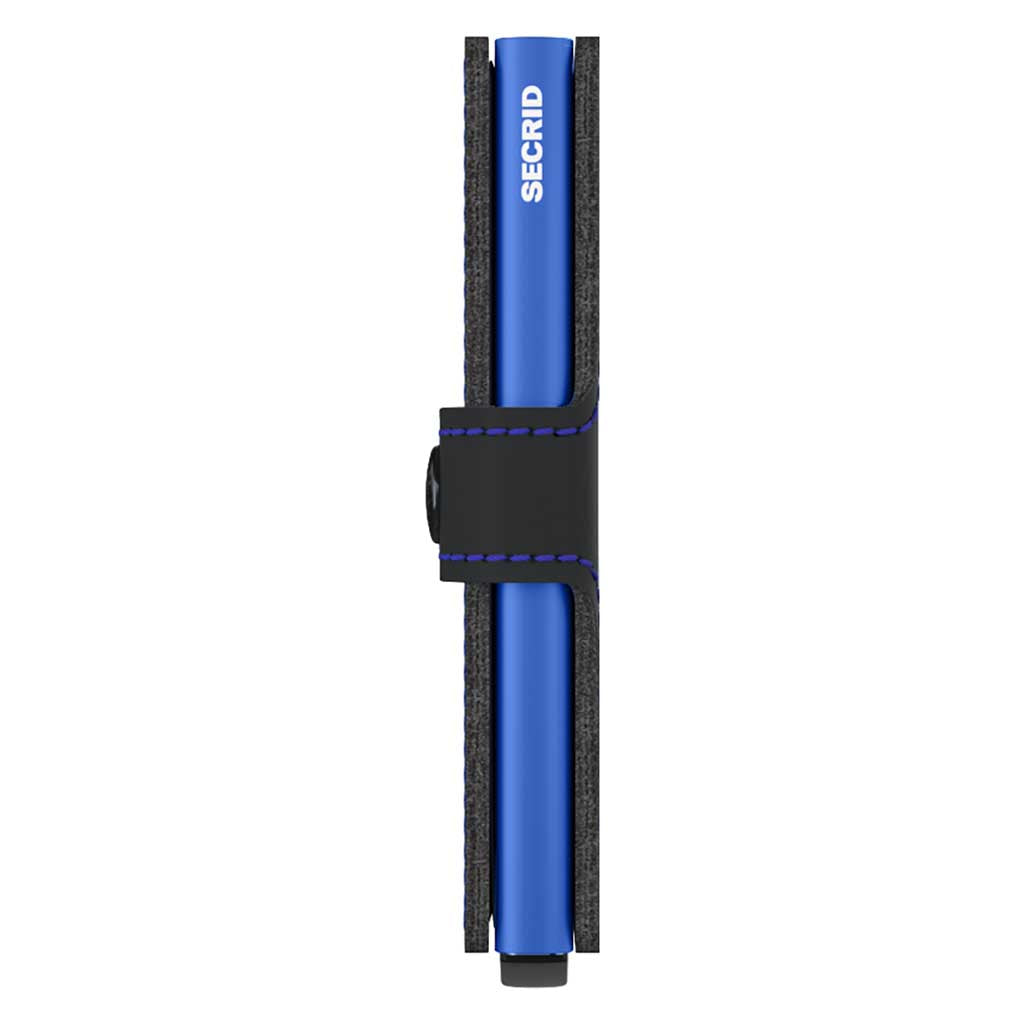 Miniwallet Matte Secrid mm-black-blue Wallets One Size / Black/Blue