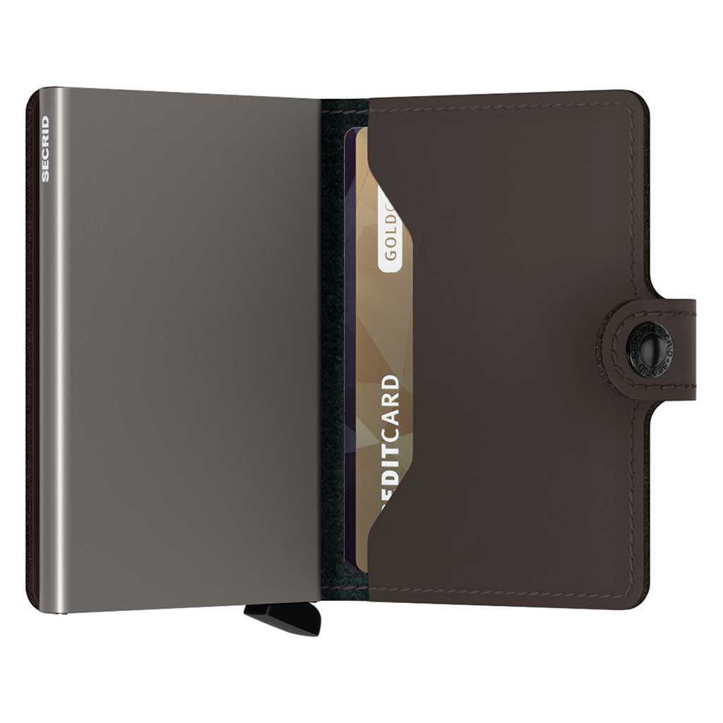 Miniwallet Matte Secrid mm-truffle Wallets One Size / Truffle