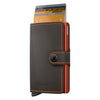 Miniwallet Matte Secrid mm-truffle-orange Wallets One Size / Truffle/Orange
