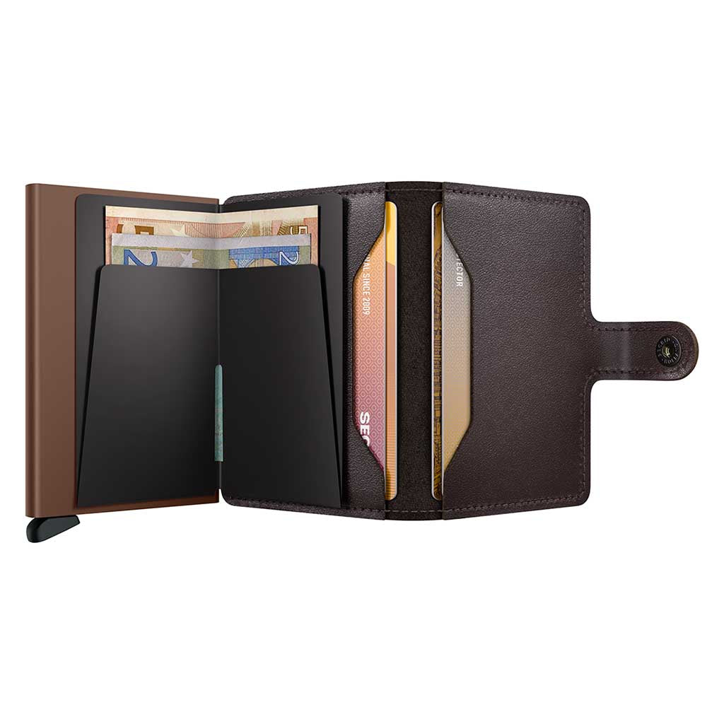 Miniwallet Original Secrid m-chocolate Wallets One Size / Chocolate