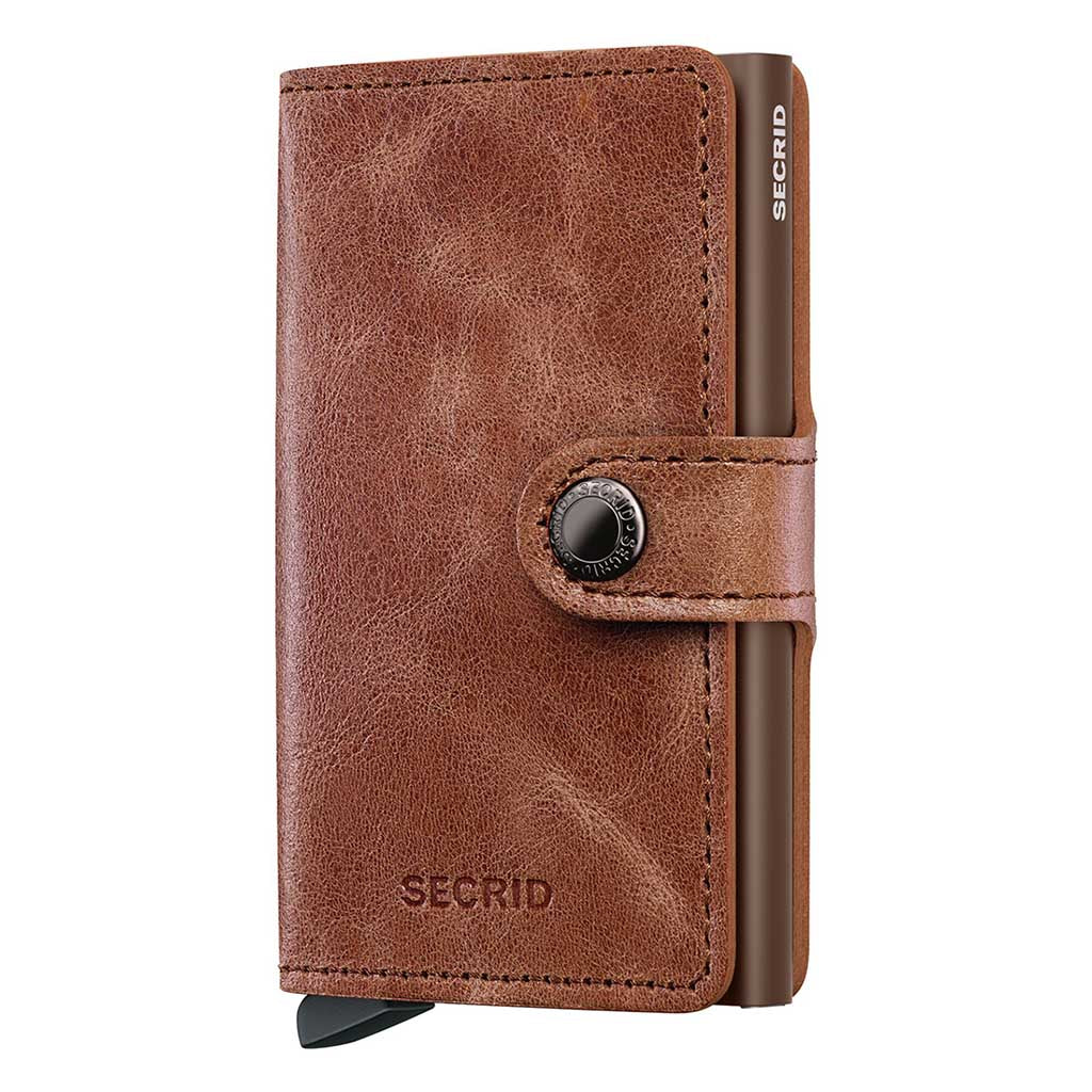 Miniwallet Vintage Secrid mv-cognac-brown Wallets One Size / Cognac/Brown