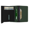Slimwallet Matte Secrid sm-green-black Wallets One Size / Green/Black