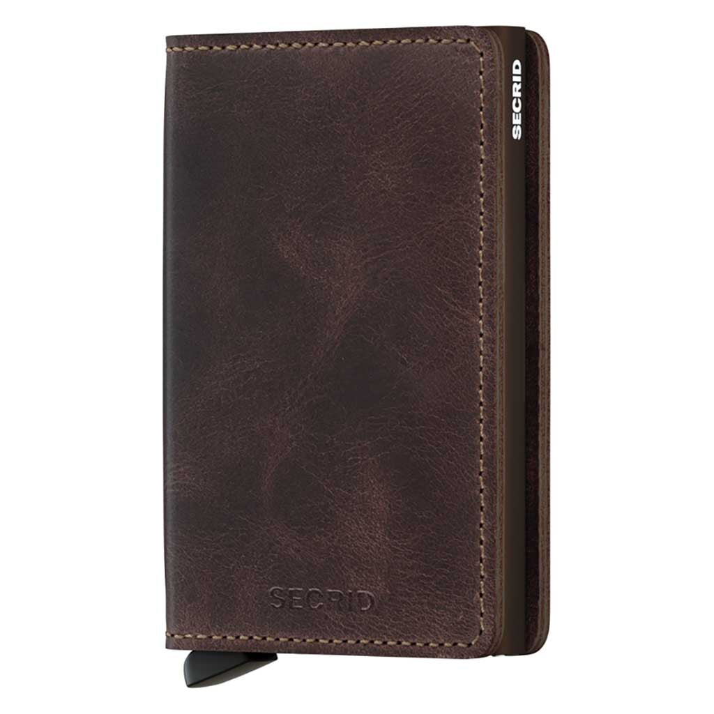 Slimwallet Vintage Secrid sv-chocolate Wallets One Size / Chocolate