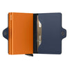 Twinwallet Matte Secrid tm-nightblue-orange Wallets One Size / Night Blue/Orange