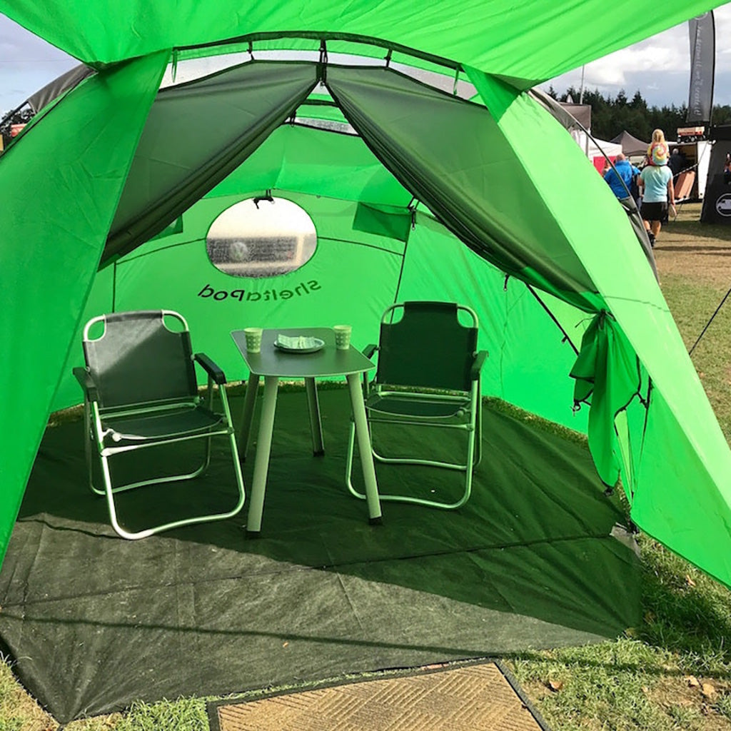 SheltaPod Drive-Away Awning SheltaPod SHE-POD-GREEN Tents One Size / Green