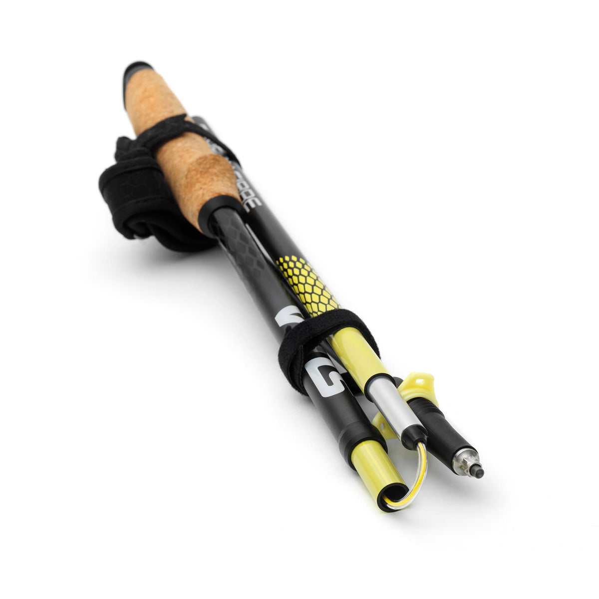Running Poles Carbon Z | Fixed | 115cm Silva 38606 Walking Poles 115cm / Black/Yellow