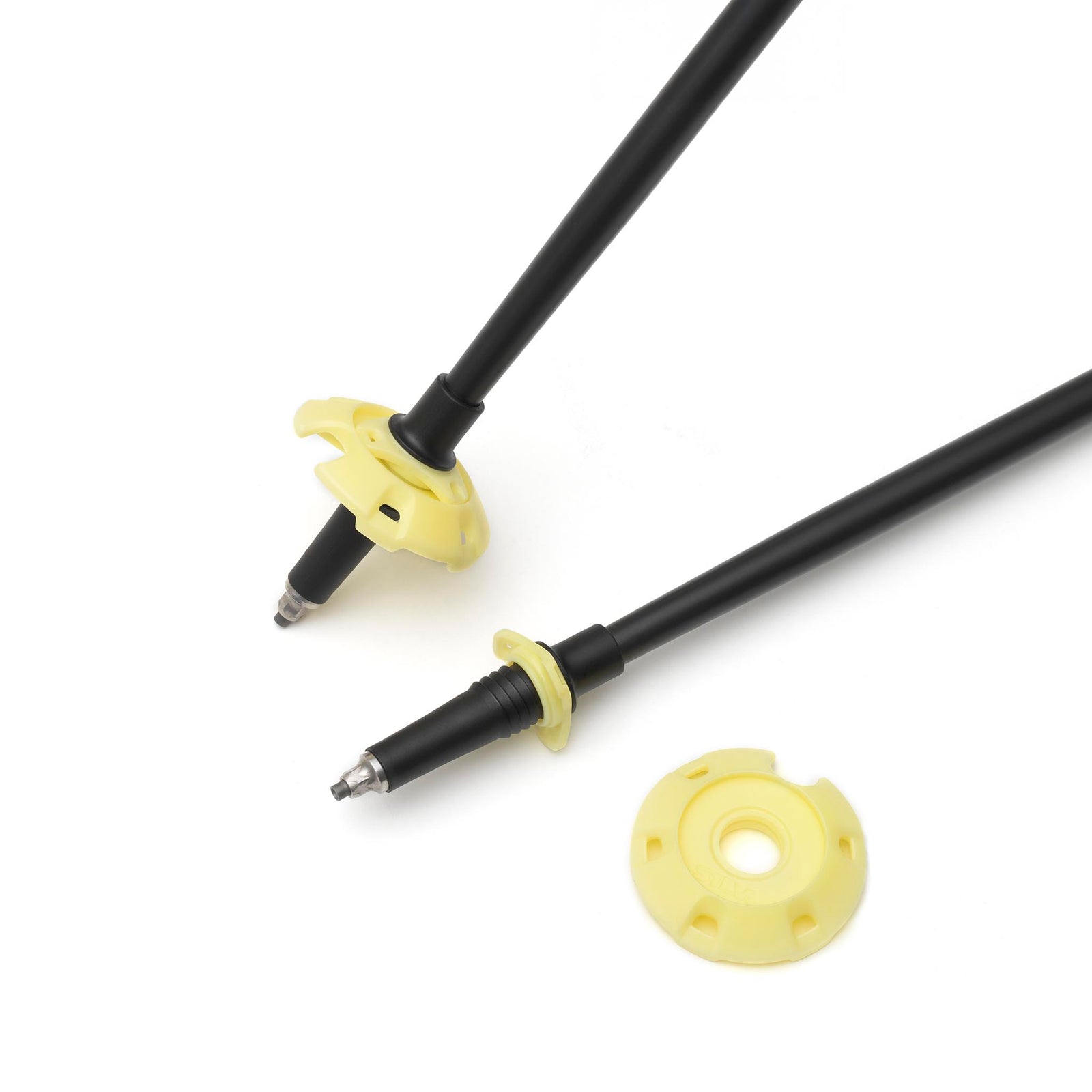 Running Poles Carbon Z | Fixed | 125cm Silva 38608 Walking Poles 125cm / Black/Yellow