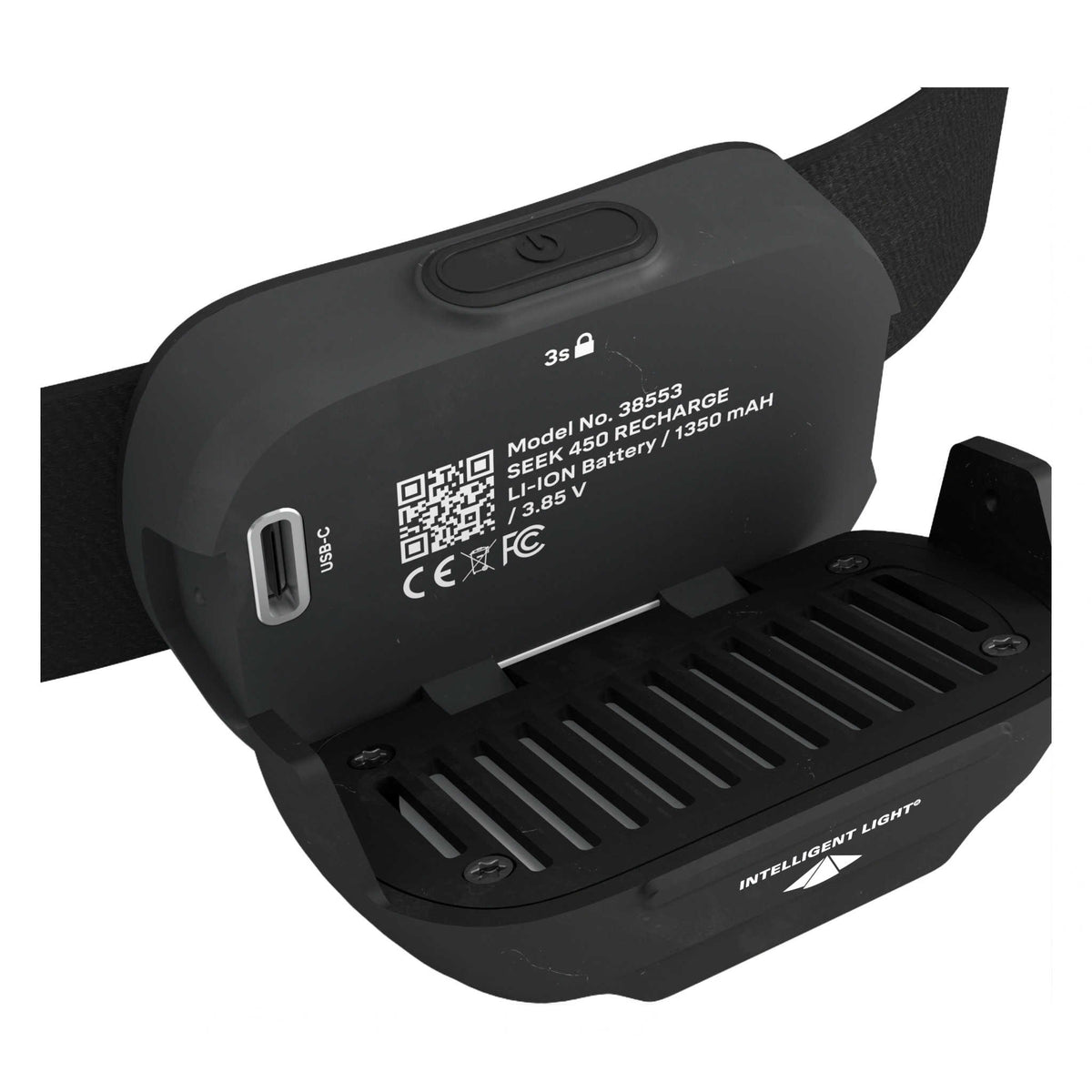 Seek 450 Recharge Silva 38552 Head Torches One Size / Midnight