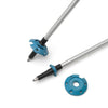 Trekking Poles Alu | 140cm Silva 38614 Walking Poles 140cm / Silver/Blue
