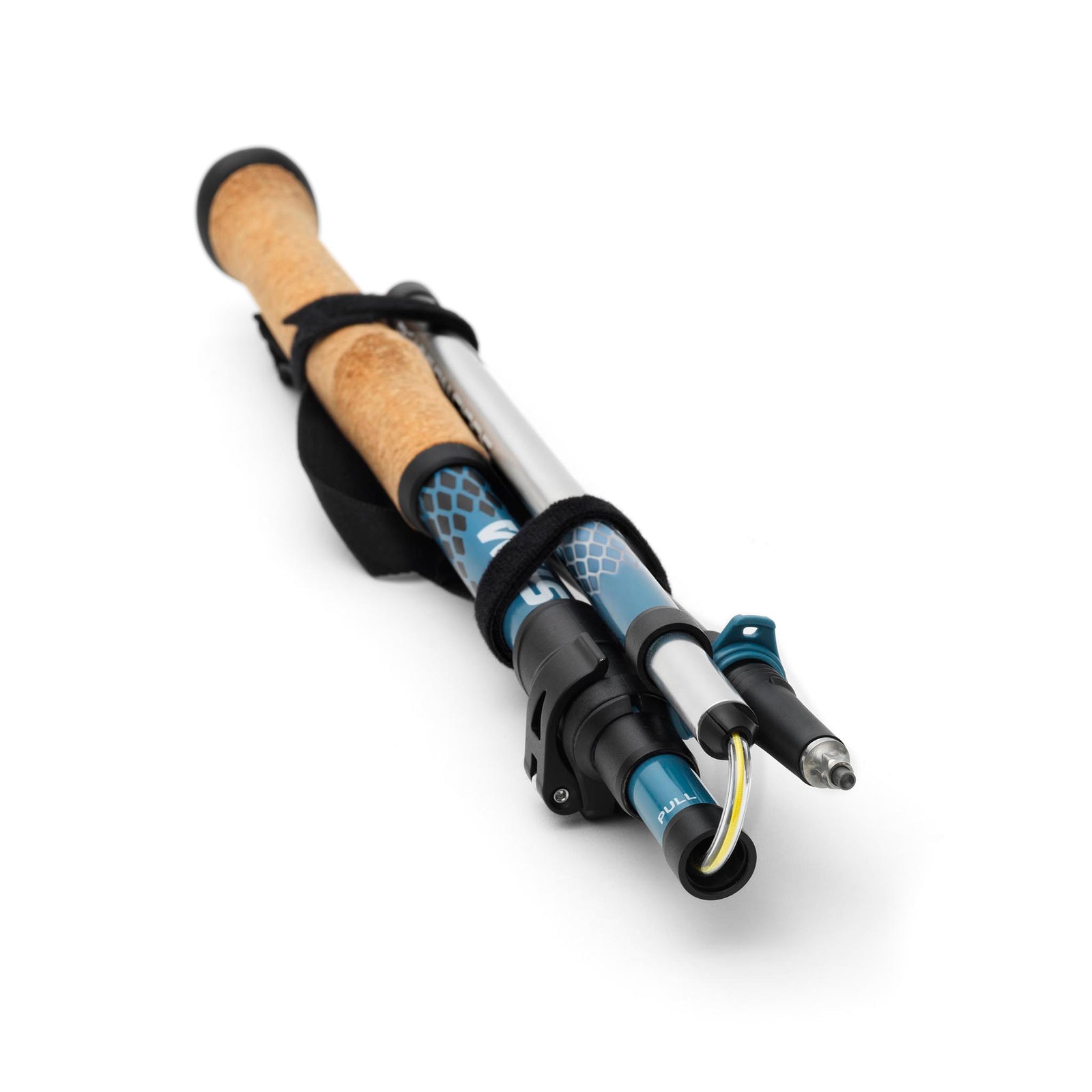 Trekking Poles | Alu Z-Fold | Adjustable | 115-135cm Silva 38611 Walking Poles 115-135cm / Silver/Blue