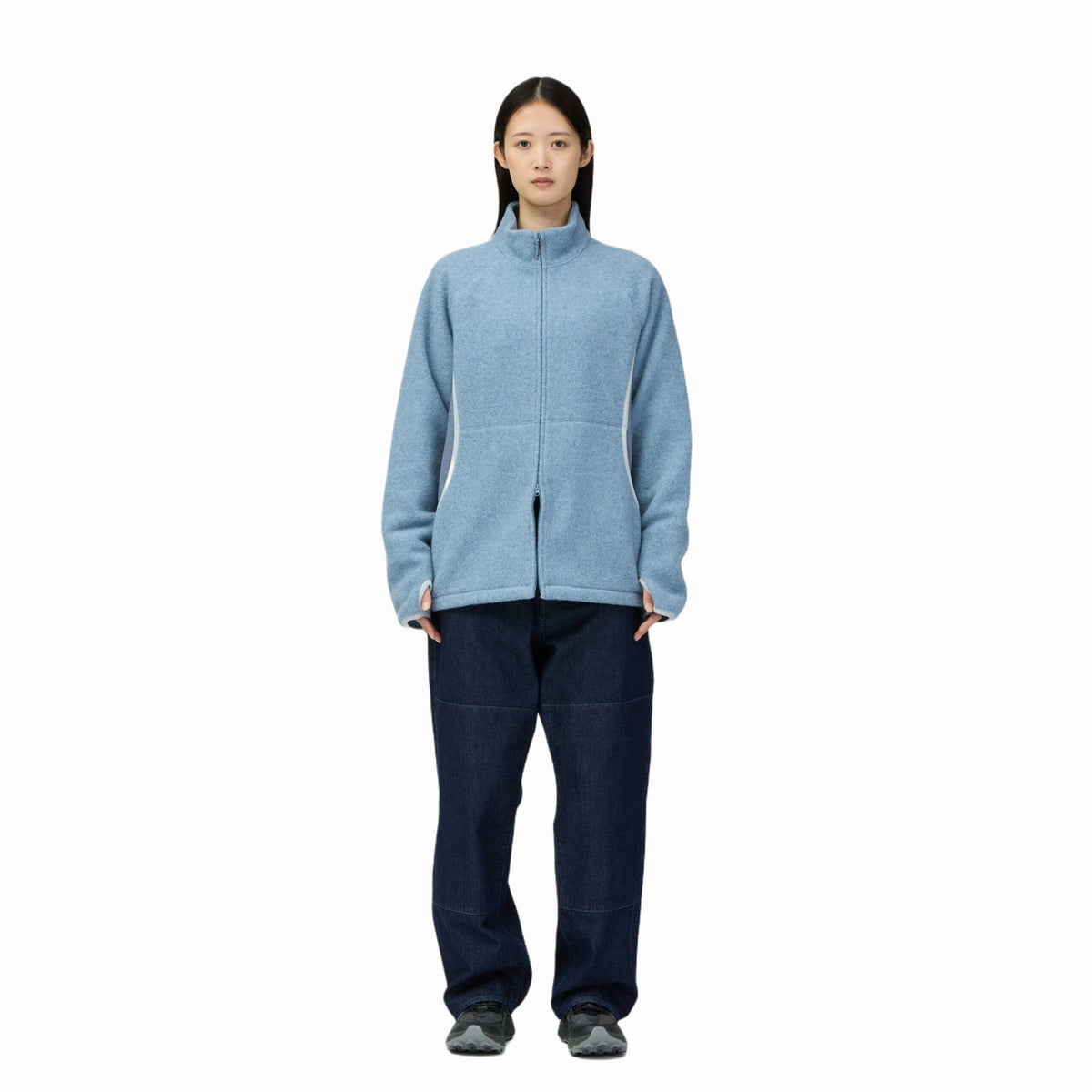 Calamai Wool Fleece Jacket Snow Peak Unisex Fleece Jackets
