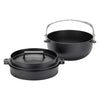 Cast Iron Oven 26cm Snow Peak CS-520 Dutch Ovens 26cm / Black