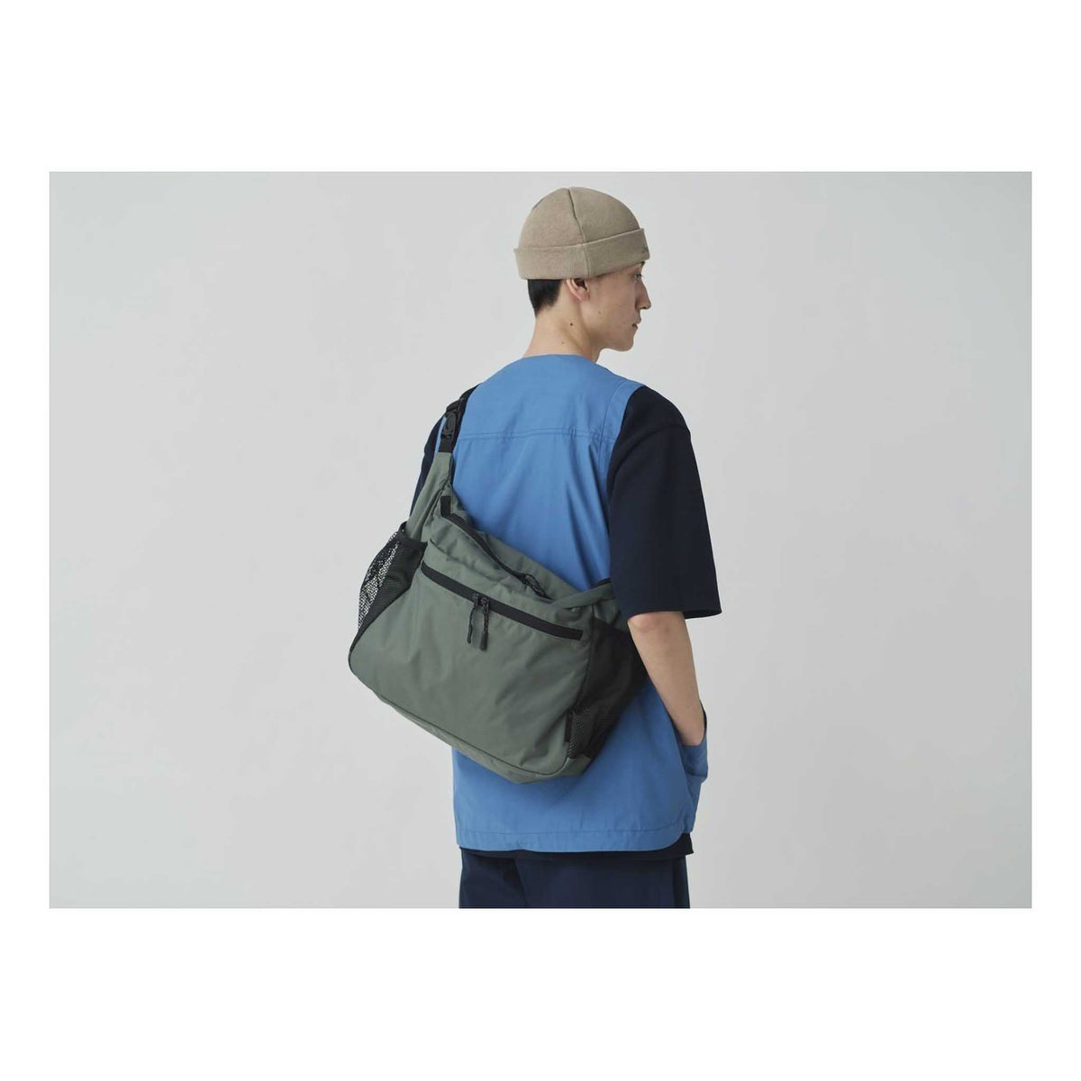 Everyday Use Middle Shoulder Bag Snow Peak AC-25SU40300012 Messenger Bags One Size / Grey