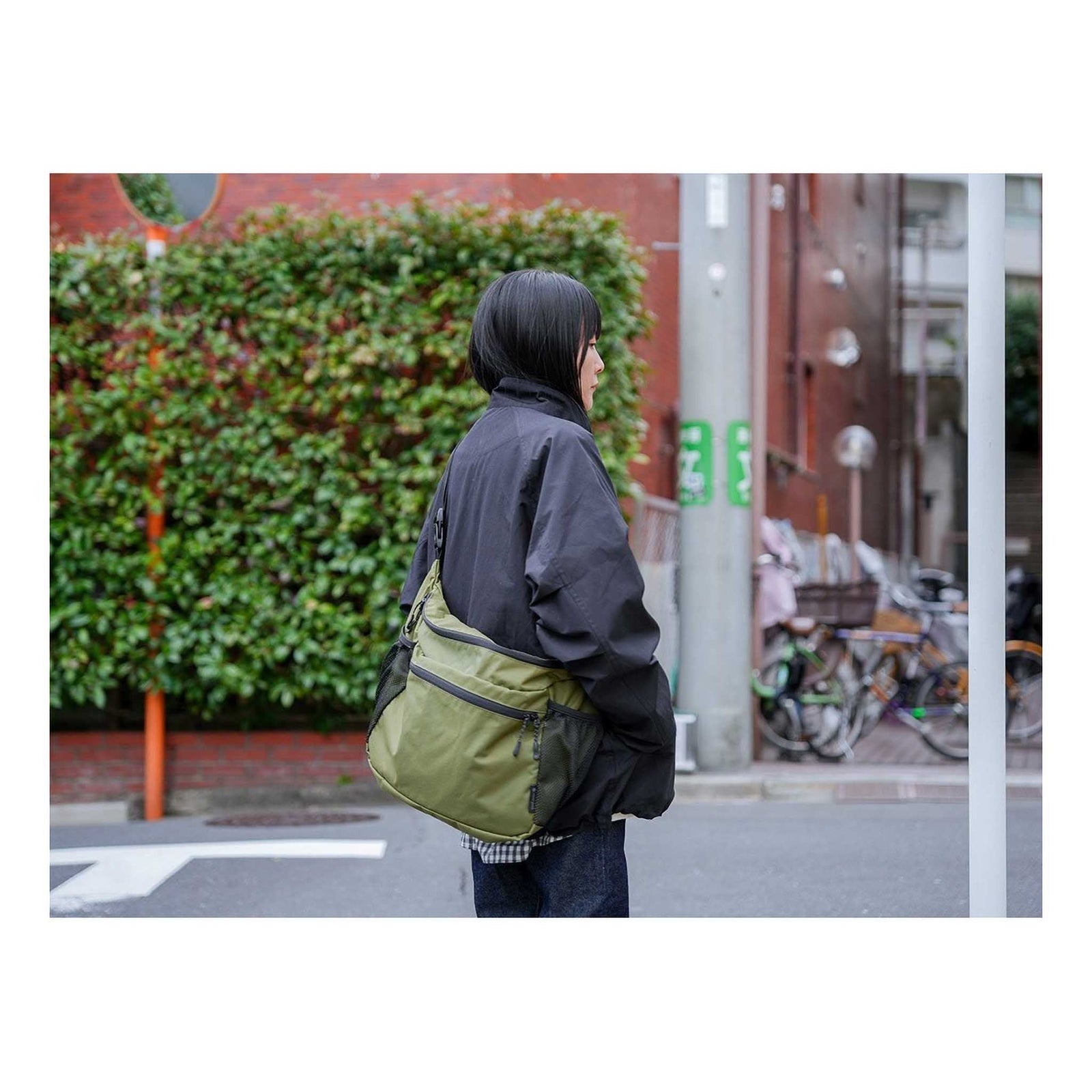 Everyday Use Middle Shoulder Bag Snow Peak AC-25SU40300012 Messenger Bags One Size / Grey