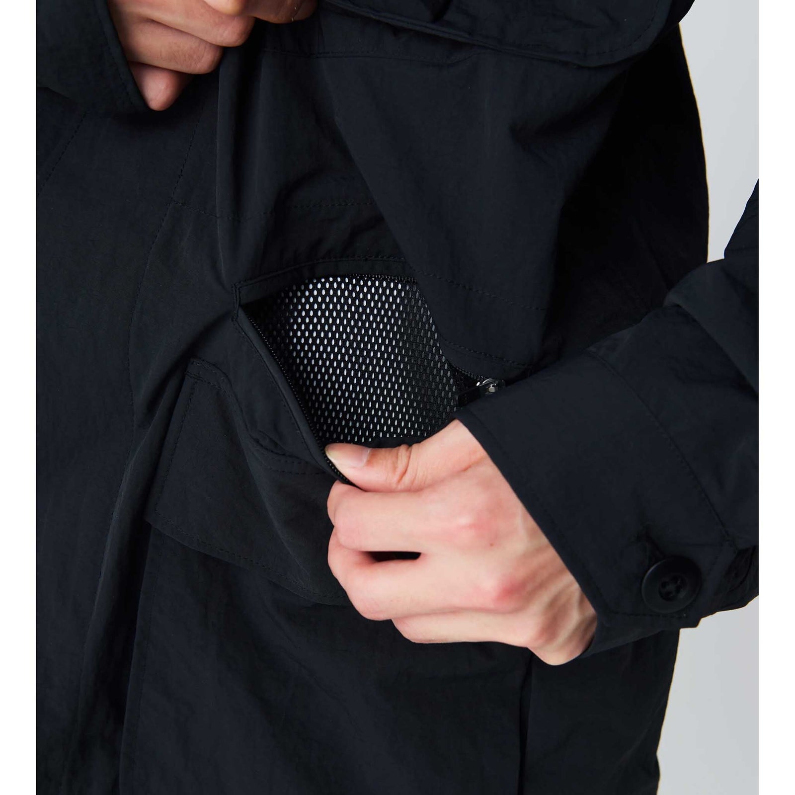 Nylon Washer Jacket Snow Peak Unisex Jackets