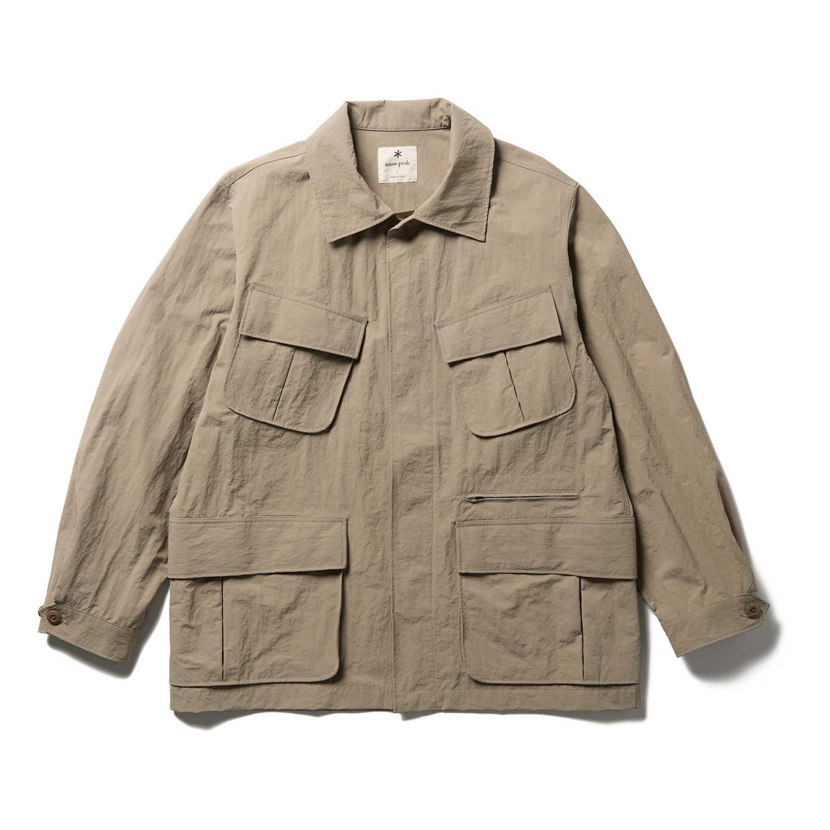 Nylon Washer Jacket Snow Peak Unisex Jackets
