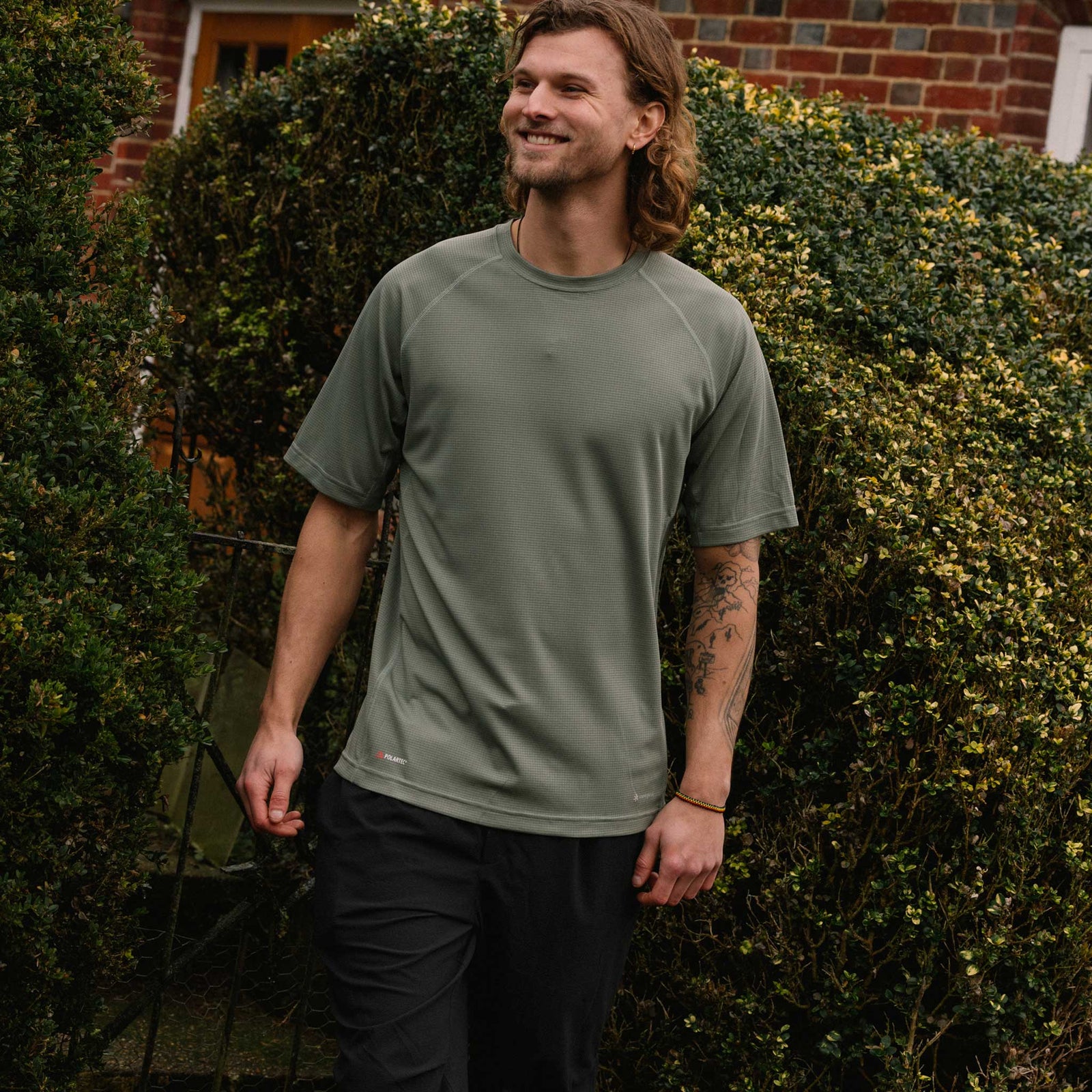 Polartec Power Dry T-Shirt Snow Peak Unisex Tees