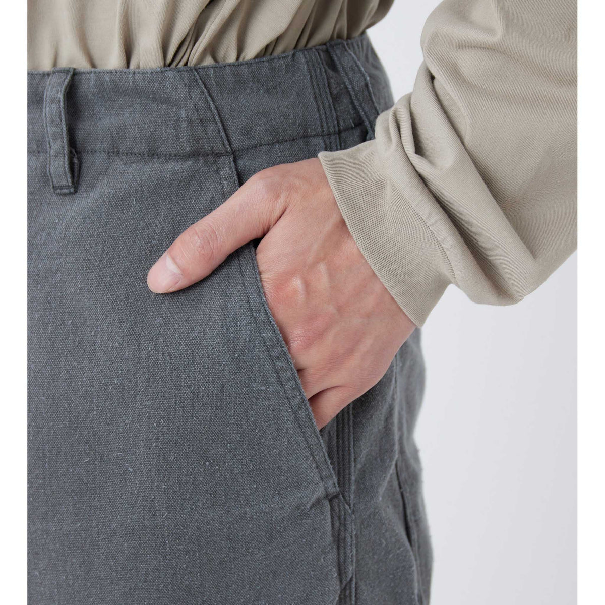 Sulfur Dyed Fade Pants Snow Peak Unisex Trousers